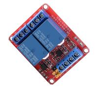 YDuupxe Module de Relais à 2 Canaux, Déclencheur de Niveau Haut et Bas, Isolation Optocoupleur, Commutateur de Commande USB 24 V, Double Interface pour Carte, Automatisation Informatique, Projets