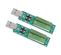 YDuupxe Module de Test de Charge USB Réglable, Indicateurs Clairs sans Effort, Savoir-faire impeccable. Connexion USB Conviviale pour les Tests électroniques, Accessoires de Décharge 1A 2A 3A