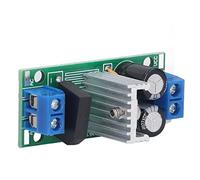 YDuupxe Module Régulateur LM7812, Pont Redresseur 3A avec Dissipateur de Chaleur, Entrée AC DC 12 V 15 24 V, Redressement de Pont Pleine Onde, Sortie Stable pour Alimentation, Appareil