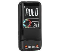 YDuupxe Multimètre Numérique, Multimètre à Plage Automatique, Voltmètre Haute Précision, écran LCD Couleur, Voltmètre AC DC, Test de capacité Portable, Test de continuité, Fréquence Compacte