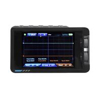 YDuupxe Oscilloscope Numérique 2 Canaux 50 MHz 250,S Tablette | Boîtier ABS, Test électronique, Générateur de Signal, Écran Couleur, Alimentation Type C, Batterie Rechargeable 1500 MAh