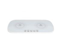 YDuupxe Plateau de Réchauffement électrique Alimentation Plate Chauffante Température Réglable Température Verre de Verre pour les Buffets Bureau Home (Plug UE 220V)