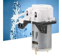 YDuupxe Pompe Péristaltique de Dosage, Pompe Chimique Péristaltique pour Aquarium, Doseuse Auto-amorçante, CW CCW, Tube en Silicone sans Valve, pour Analyse Biochimique Expérimentale (12 V 1 * 3)