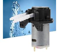 YDuupxe Pompe Péristaltique de Dosage, Pompe Chimique Péristaltique pour Aquarium, Doseuse Auto-amorçante, CW CCW, Tube en Silicone sans Valve, pour Analyse Biochimique Expérimentale (12 V 3 * 5)