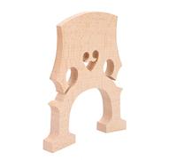YDuupxe Pont de Violoncelle en érable, Bois D'érable Massif Non équipé, Pont de Remplacement de 4.3 Pouces pour Pièces de Violoncelle, Accessoires D'instruments (4/)