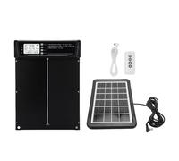 YDuupxe Porte Automatique de Poulailler Solaire avec Minuterie Intelligente, Installation Rapide, Anti-pincement Sûre avec Système d'Alerte pour Maison et Ferme