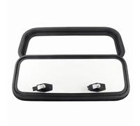 YDuupxe Porte de Compartiment de Rangement RV, Verrouillable, 23,50 X | Trailer Baggage , Alliage D'aluminium, Panneau ASA, Cadre scellé, Montage sur Paroi de 25-40 Mm, Fixation pour Caravane