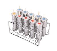 YDuupxe pour Friandises Faites Maison Kit de Sucettes Glacées DIY Crème Glacée en Acier Inoxydable Kit de Sucettes Glacées en Acier Inoxydable de Faites Maison en de Bricolage de Crème Glacée Cuisine