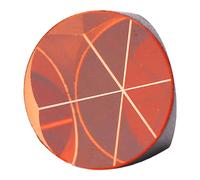 YDuupxe Prisme Conique de 12,7 Mm, Prisme Cubique d'angle en Verre Optique de Haute Précision avec Finition Lisse, Large Plage d'ouverture, Traitement Fin pour Station Totale, Arpentage