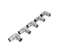 YDuupxe Raccord coudé Emt 90 Degrés, Couvercle Amovible, Vis de Réglage | Ensemble d\'angle de conduit, circuits de contrôle de distribution basse tension 600 V, projets de câblage intérieur en