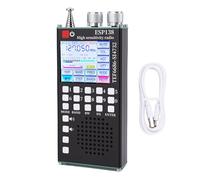 YDuupxe Radio Bluetooth Portable, Bande Complète, FM LW MW SW Air SSB, Bande 2.4 Pouces, Double Système, écran Tactile IPS