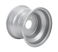 YDuupxe Roue en Alliage en Alliage en Aluminium 8 Pouces 3 Trous Roue de Moyeu de Roue Kart Roue avec une Structure Solide 141 (Arrière 170 mm / 6,7 pouces de largeur)