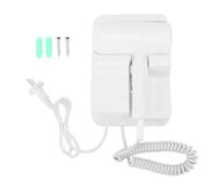 YDuupxe Sèche-cheveux Mural, 1300 W, 1 à 10 Minutes, Séchage Rapide, Deux Températures Réglables, Faible Bruit, avec Support pour Salle de Bain, Hôtel (Prise UE 220V)