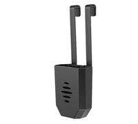 YDuupxe Support de Tablette D'entretien de Réservoir de Toilette Suspendu en ABS, Porte-cuvette de Toilette, Accessoires Pratiques de Salle de Bain pour Prévenir la Pollution du (BLACK)