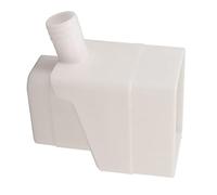 YDuupxe Système de Collecte d'eau de Pluie de Descente Pluviale, Matériau ABS, Installation Conviviale, Convient aux Descentes Pluviales de 2x3 Pouces, Idéal pour Le Jardinage et Le Lavage de