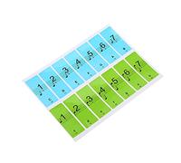 YDuupxe Touches Autocollantes Numérotées pour Piano, 88 Autocollants Amovibles pour Clavier pour Débutants, étiquettes de Notes, Bon Compagnon avec Installation Facile, Conception Intégrée de