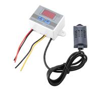 YDuupxe XH-W3005 Contrôleur d'humidité Numérique 12 V, Sélection Multi-tension 12 V, Haute Précision, Larges Champs d'application, avec Panneau Simple, pour l'humidification Intérieure (12V)