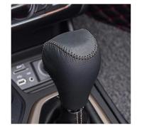 YDXHERTA 1 Housse De Protection Décorative En Cuir PU Pour Levier De Vitesse Accessoires De Voiture Pour Jeep Cherokee 2016-2018 Amélioration Intérieure(Black)