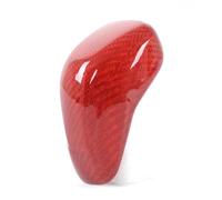 YDXHERTA Autocollant Décoratif En Fibre De Carbone Véritable Pour Pommeau Levier Vitesse Console Centrale Pour Subaru WRX 2022-2024 Accessoires Intérieurs Amélioration Intérieure(Rood)