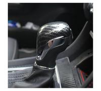 YDXHERTA Cache-bouton Intérieur De Levier De Vitesse Autocollant En Fibre De Carbone Décoration Intérieure Pour MG5 Pour MG6 Pour MG HS ZS Amélioration Intérieure(Black)