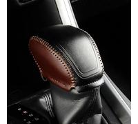 YDXHERTA Collier De Tête De Changement De Vitesse En Cuir PU Accessoires De Protection Pour Pommeau De Levier De Vitesse Pour Toyota RAV4 XA50 2020 - 2023 Pièces Automobiles(Brown)