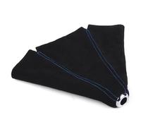 YDXHERTA Colliers Changement Vitesse Universels En Cuir Suédé Pour Voiture 16mm Pommeau Levier Vitesse Guêtre Couverture Démarrage Accessoires Automobile Pièces Automobiles(Blue)