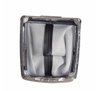 YDXHERTA Couvercle De Botte De Guêtre De Collier De Levier De Levier De Vitesse De Voiture Pour Focus 2 MK2 2005 - 2011 Guêtre En Cuir Et Base Chromée Pièces Automobiles(125mmx135mm)