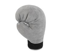 YDXHERTA Couvercle Levier Vitesse En Peluche Pour Voiture 1 Pièce Conception Gants Boxe Manchon Changement Vitesse Souple Antidérapant Accessoires Voiture Pièces Automobiles(Gray)