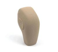 YDXHERTA Couvre-pommeau Levier Vitesse En Silicone Pour Voiture Pour Escape Pour C-Max Energi Pour Fiesta Pour Focus Pour Transit Van Pour Mondeo Amélioration Intérieure(Beige)