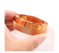 YDXHERTA Garniture De Bouton De Changement De Vitesse En Aluminium Pour Console Centrale De Voiture Accessoires Automobiles Pour Maverick 2022 2023 Amélioration Intérieure(Gold,1PCS)