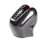 YDXHERTA Garniture De Pommeau De Levier De Vitesse Central Pour Volvo XC60 XC90 S90 V90 S60 V60 2015-2020 Autocollant En Fibre De Carbone Amélioration Intérieure(Black)