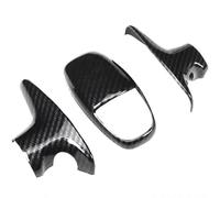 YDXHERTA Garniture De Pommeau De Levier De Vitesse En Fibre De Carbone ABS Pour Dodge Pour Challenger Pour Charger 2015-2020 Amélioration Intérieure(Black)