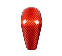 YDXHERTA Garniture Décorative De Pommeau De Levier De Vitesse En Fibre De Carbone Pour A6 2016-2018 A7 2015-2018 Amélioration Intérieure(Rood)