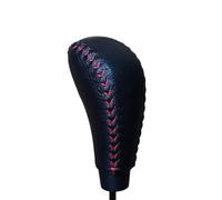 YDXHERTA Housse Antidérapante Pour Levier De Vitesse Pour Volvo S40 2004-2012 Housse De Levier De Vitesse Automatique Housse De Levier De Vitesse Handball Amélioration Intérieure(Red black)