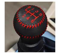 YDXHERTA Housse De Levier De Vitesse En Cuir 6 Vitesses Pour Toyota Pour Corolla 1.8L 2007-2016 Pour RAV4 2014-2018 Levier De Vitesses MT 6 Vitesses Amélioration Intérieure(Rood)