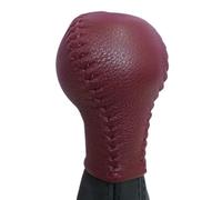 YDXHERTA Housse De Protection En Cuir Pour Pommeau De Levier De Vitesse Pour A3 2014-2020 Pour Q2L 2018-2020 Housse De Levier De Vitesse Automatique Amélioration Intérieure(Dark red)