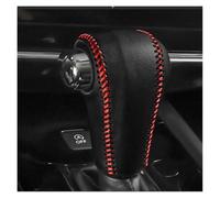 YDXHERTA Housse De Protection En Cuir Pour Pommeau De Levier De Vitesse Pour Vezel Pour HRV Pour HR-V 2014-2020 Colliers Levier Vitesse Automatiques LHD/RHD Amélioration Intérieure(Rood,RHD)