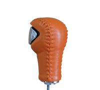 YDXHERTA Housse De Protection Pour Levier De Vitesse Automatique Pour Mini R54 R55 R56 R60 Housse De Levier De Vitesse En Cuir Amélioration Intérieure(Orange)