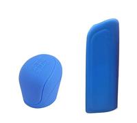 YDXHERTA Housses De Frein À Main Universelles En Silicone Pour Levier De Vitesse Accessoires De Voiture Amélioration Intérieure(Blue)