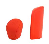 YDXHERTA Housses De Frein À Main Universelles En Silicone Pour Levier De Vitesse Accessoires De Voiture Amélioration Intérieure(Rood)
