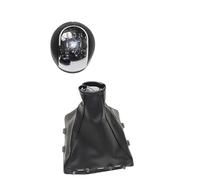 YDXHERTA Levier De Changement De Vitesse Chromé Et Cuir Couvercle De Démarrage Pour Opel Vectra C B Pour Corsa Pour Signum 2002 - 05 Pièces Automobiles(12345R)