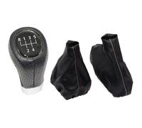 YDXHERTA Levier De Changement De Vitesse En Cuir 5/6 Vitesses Guêtre De Démarrage Pour BMW Série 3 E36 E46 M3 Accessoires Automobiles Pièces Automobiles(5-speed)