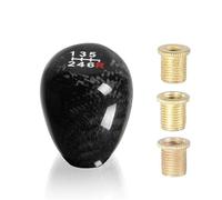 YDXHERTA Levier De Vitesse Universel En Fiber De Carbone 5/6 Vitesses Pommeau De Levier De Vitesse Transmission Manuelle Manette De Vitesse Pièces Automobiles(6 speed)