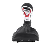 YDXHERTA LHD - Pommeau De Levier De Vitesse Automatique Couvercle De Démarrage En Cuir Noir Pour A5 A4L Q5 B8 B8PA B9 2009 - 2016 Accessoires De Voiture Pièces Automobiles