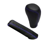 YDXHERTA Lot De 2 Housses De Levier De Vitesse En Cuir Pour Toyota Corolla 2014-2018 Accessoires D'intérieur De Voiture Amélioration Intérieure(Blue)