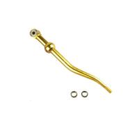 YDXHERTA Pommeau De Levier De Vitesse À Double Courbure Levier Court Course De Changement De Vitesse Rapide Pour Civic Pour CRX 1988-2000 Amélioration Intérieure(Gold)