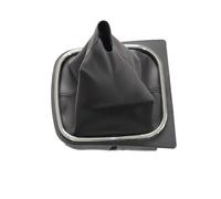 YDXHERTA Pommeau De Levier De Vitesse Chromé Et Cuir Guêtre De Démarrage Pour Golf 6 A6 MK6 R32 R20 GTI GTD 2008 - 2013 Pièces Automobiles(Rood)