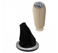 YDXHERTA Pommeau De Levier De Vitesse Couvercle De Guêtre Avec Cadre Pour Renault Megane 2 MK2 II MK 2 2002 - 2009 Pièces Automobiles(5-speed)