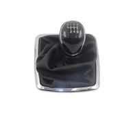 YDXHERTA Pommeau De Levier De Vitesse De Voiture 5/6 Vitesses Couvercle De Levier De Vitesse Pour Focus 2 MK2 FL Pour C-MAX 2006-2011 Pièces Automobiles(Black,6-speed)