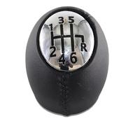 YDXHERTA Pommeau De Levier De Vitesse De Voiture Pommeau De Tête De Vitesse Chromé Pour Renault Pour Megane Grandtour MK 3 2008-2016 Pour Megane MK3 2008-2016 Pièces Automobiles(123456R)